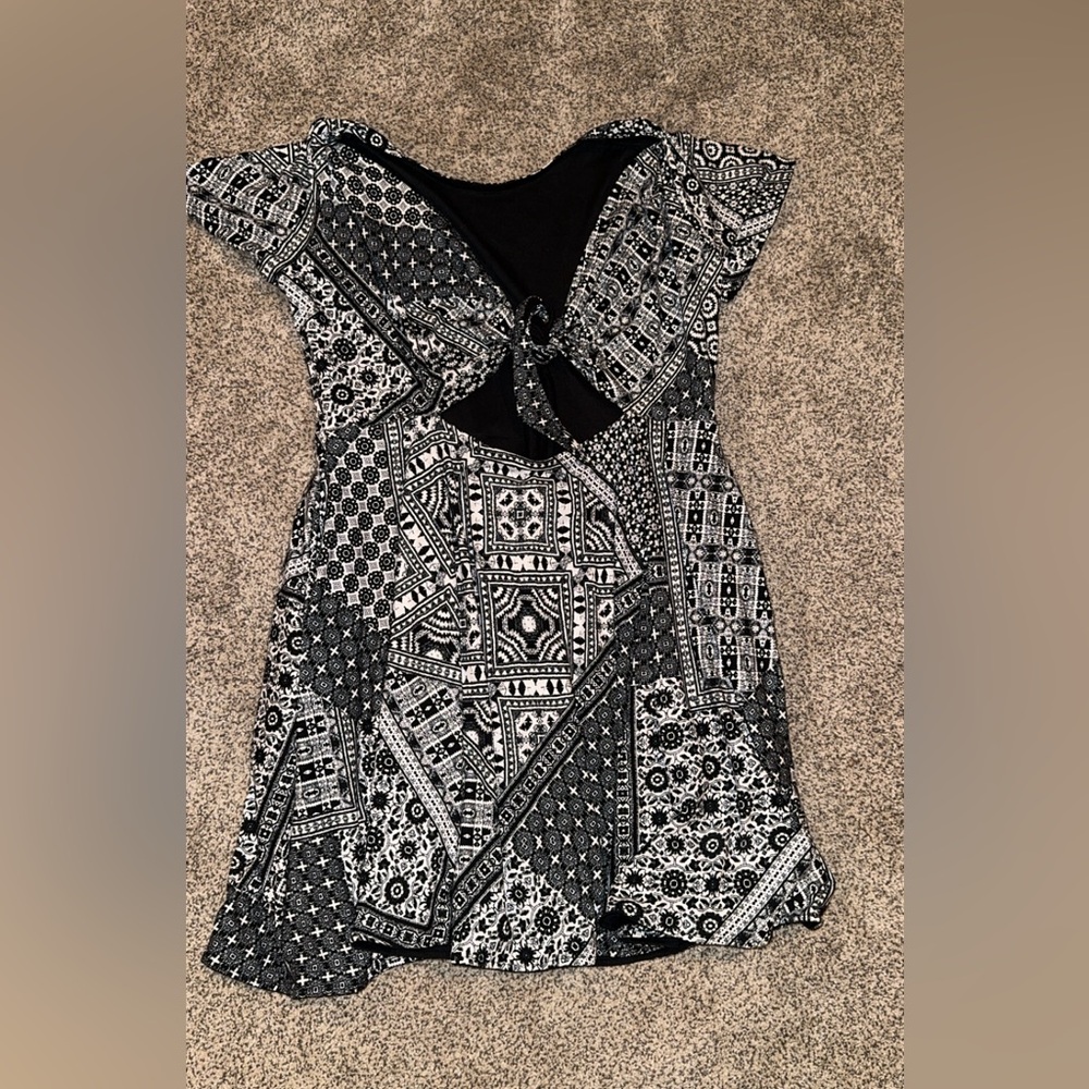 Tie Front Dress